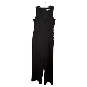 Elegant Black Sleeveless Jumpsuit